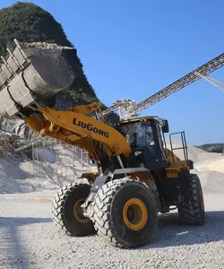 China Liugong 890H Cargador de ruedas de 9 toneladas Equipo de construcción de cargador de toro fuerte - Product Image 2
