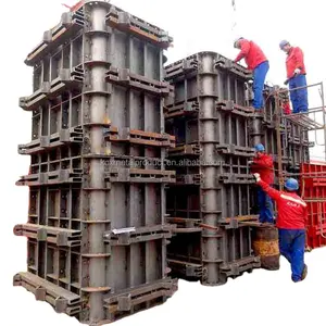 Cast-in-place Square Steel Formwork For Construction Pier