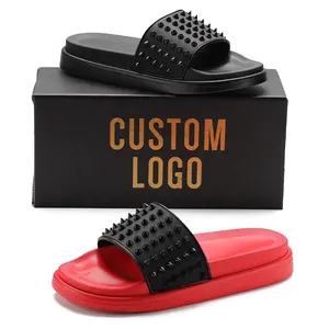 Xsheng Nieuwste Stijl Slippers Mal Custom Heren Slipper Zool Dubbele Dikte Sok Slippers Op Maat Hoge Kwaliteit Dia Sandalen