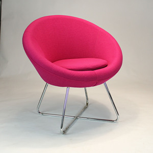 Sedia da Pranzo Imbottita Commerciale con Gambe in Metallo, Sedia Resistente per Uso Interno in Caffè e Settore Alberghiero - Product Image 2