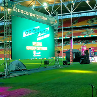 Impermeable P3.91 P4.81 alquiler pantalla LED 500*500mm 500*1000mm mesa de puntuación DJ LED Video pared al aire libre pantalla LED publicidad