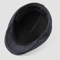Gorra Boina Clásica Vintage de Algodón para Hombre Mayor, Deportes al Aire Libre y Ciclismo