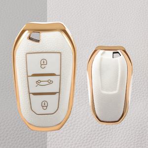 Funda de TPU para llave remota de coche, cubierta moderna para Peugeot 308, 408, 508, 2008, 3008, 4008, 5008, Citroen C4, C4L, C6, C3-XR, Picasso, DS3, DS4, <span class=keywords><strong>DS5</strong></span> - Product Image 5