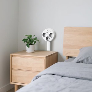 EU tiêu chuẩn 180 ° xoay dọc Dải điện | Ổ cắm nhựa chống cháy - Product Image 3