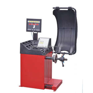 Máquina equilibradora de ruedas de neumáticos de coche de alta calidad, equipo de servicio de coche para Taller de neumáticos, salida de fábrica - Product Image 2