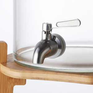 Glas 9L <span class=keywords><strong>Mini</strong></span>-Wasserfilter-Krug mit Hartwasserfiltration für Outdoor- und Autonutzung, Tisch-Wasseraufbereitungssystem - Product Image 2