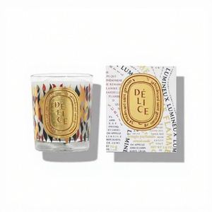 Diffuseur d'ambiance écologique classique à la lavande et au genévrier, bougie parfumée en cire de soja naturelle aux huiles essentielles végétales, avec bâtonnets. - Product Image 4