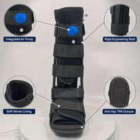 Attelle de marche gonflable Premium Comfort Tall Air – Botte gonflable doublée polaire pour une protection complète de la tibia et de la cheville
