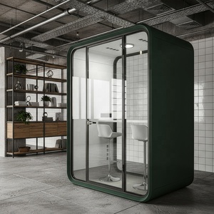 Звукоизоляционный шкаф, оптовая продажа, акустическая Звуконепроницаемая будка, телефонный звонок, офисная мебель, кабины для встреч - Product Image 6
