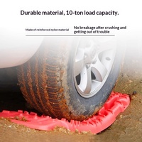 Bandes de traction tout-terrain pour SUV pleine grandeur - Composites en nylon résistants aux UV, antidérapants pour boue/neige/sable, pour le sauvetage