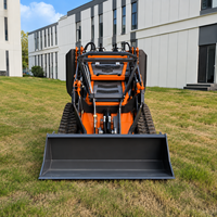 Chargeuse compacte sur chenilles Antspower avec chenilles en caoutchouc pour les travaux agricoles, les vergers, les jardins et les chantiers de construction