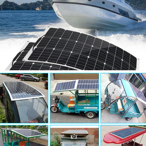 Module photovoltaïque mono <span class=keywords><strong>100W</strong></span> <span class=keywords><strong>panneau</strong></span> <span class=keywords><strong>solaire</strong></span> flexible noir <span class=keywords><strong>pour</strong></span> <span class=keywords><strong>camping</strong></span>-<span class=keywords><strong>car</strong></span> maison bateau jardin balcon - Product Image 3