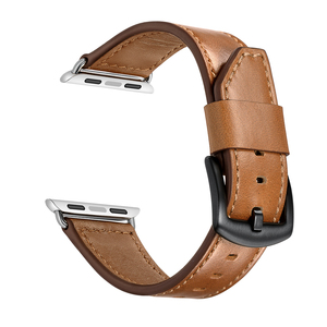 High-end di Lusso Regolabile Reale In <span class=keywords><strong>Pelle</strong></span> di Mucca 22 millimetri <span class=keywords><strong>Watch</strong></span> Band Strap Per <span class=keywords><strong>Apple</strong></span> Serie di Orologi 1 2 3 4 5 6 di cuoio Della Vigilanza Della Fascia Della Cinghia - Product Image 4