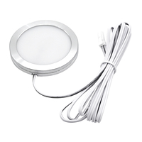 Kit de Luces LED Empotradas Ultra Delgadas de 12V 24V para Vitrinas, Armarios, Cocinas, Gabinetes de Exhibición y Alacenas