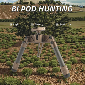 Bipiede in Fibra di Carbonio Leggero e Resistente, Accessorio Tattico Super Robusto per Cacciatori Arca Pica - Product Image 3