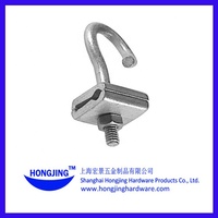 Pince de suspension Q Span en acier galvanisé Hongjing Hardware pour câbles FTTH