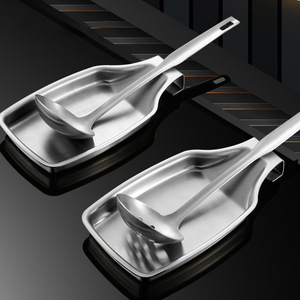 Plateau de rangement rectangulaire en acier inoxydable 304, type autoportant, compatible lave-vaisselle, finition argent poli - Product Image 1