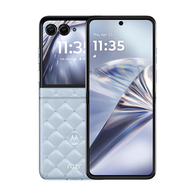 Moto Razr 60 Foldable 5G LTE Phone 6.9" AMOLED 120Hz Display Dimensity 7400X 32MP Front Camera 50MP+13MP Rear Camera Android 15