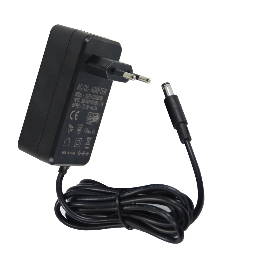 AbleGrid 30V 2A AC/DC Adapter Charger – 5.5mm X 2.5mm Positive Center – Power Supply - View #2