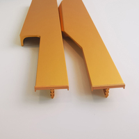 Poignées de porte de placard en alliage d'aluminium pour tiroirs et commodes - Design minimaliste moderne, forme barre durable