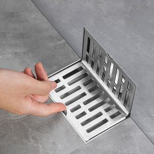 Scarico Laterale a L in Acciaio Inox 304 <span class=keywords><strong>per</strong></span> Parete, Terrazza Esterna, Balcone, Corridoio, Scarico a Pavimento Laterale - Product Image 3