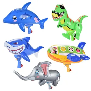 Outdoor Parent Kids Entertainment Beach Water Gun Inflatable Toys Elephant Modeling Animal Party