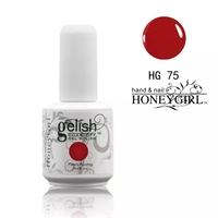 HONEY GIRL American Home's Vente Chaude 204 Couleurs Vernis à Ongles en Gel Résine pour Lampe UV Vernis à Ongles à Déposer par Trempage 15ml Échantillon Gratuit