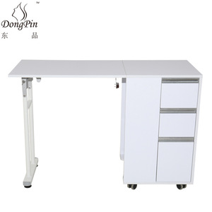 Dongpin Nail <b>Table</b> DP-3802 Single <b>Manicure</b> Station With Drawers For Salon Use - Product Image 2
