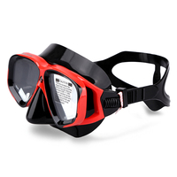 Masque de plongée Aloma avec lentilles de prescription, faible volume, en silicone, anti-buée, verre trempé, pour adultes, natation et plongée sous-marine