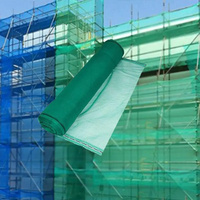 Filet de sécurité anti-poussière pour échafaudages, Protection contre les chutes