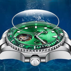 BG8003 <b>Mechanical</b> Wristwatch Stainless Steel Watchcase Luminous Dial Automatic <b>Watches</b> for Men - Product Image 2