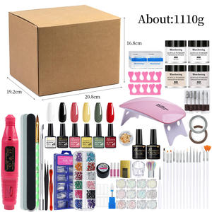 Set <span class=keywords><strong>Completo</strong></span> de Manicura y Pedicura Profesional <span class=keywords><strong>para</strong></span> <span class=keywords><strong>Uñas</strong></span> Acrílicas DIY, Herramientas de Salón, <span class=keywords><strong>Kit</strong></span> de Belleza - Product Image 5