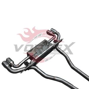 Sistema de Escape Catback Vortex SS304 para BMW G30 G38 525i 528i 530i 2.0T 2018-2025, Sistema Valvetronic con Cuatro Salidas Plateadas de Alto Rendimiento - Product Image 4