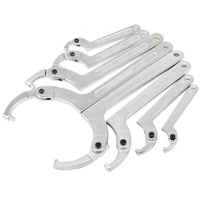 Cờ Lê Móc Điều Chỉnh Được 19-170Mm Cờ Lê Đầu Tròn Hình Chữ C Chốt Vuông Cờ Lê Đai Ốc Tròn Dụng Cụ Cầm Tay Đa Năng - Product Image 1