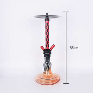 Vente directe en usine, accessoires de fumage en verre, tuyaux d'eau <span class=keywords><strong>Shesha</strong></span> narguilé Shisha <span class=keywords><strong>bouteille</strong></span> en verre - Product Image 5