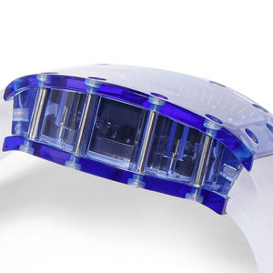 Reloj de Esqueleto con Caja Transparente Premium de Alta Gama, Personalizable, con Cristal de Alta Dureza y Movimiento Suspendido - Product Image 4