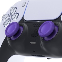 Vente flash - Manettes de remplacement antidérapantes en ABS violettes pour manette PS5 Dual Sense