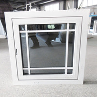 Fenêtres à triple vitrage en aluminium à coupure thermique de style européen de haute qualité et économes en énergie pour la maison
