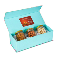 Boîte Cadeau Personnalisée de Luxe Vide en Carton pour Pots Mason, Épices, Noix de Cajou, Fruits Secs et Fruits à Coque