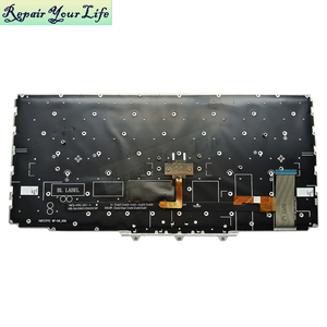Tastiera per Laptop con retroilluminazione arabica per Lenovo Thinkpad X1 Yoga di seconda generazione 20JD 20JE X1 Yoga di seconda generazione 2 2017 di terza generazione <span class=keywords><strong>3</strong></span> 2018 tastiera - Product Image 5