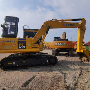 Komatsu เครื่องขุดมือสอง16ton ก่อสร้าง PC160LC-7มือสอง EPA CE pc160 160-8 - Product Image 2