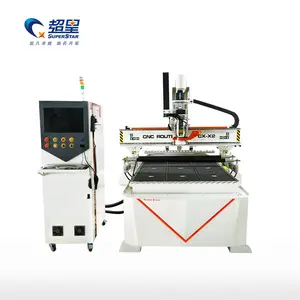 Superstar 1325 Automatic Tool Changing Machine for Wood PVC MDF ABS Cutting