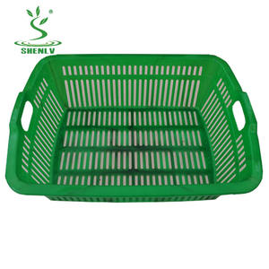 แม่พิมพ์ตะกร้าพลาสติกฉีดพลาสติกสีเขียวดีไซน์ดีจากเจ้อเจียง - Product Image 1