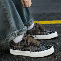 OEM ODM Sneakers de créateur streetwear personnalisées avec logo, chaussures de skate en toile tendance pour hommes, femmes, couples, marque privée, vente en gros
