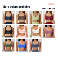Soutien-gorge de sport pour femme, débardeur court de yoga et fitness, vêtements de sport extensibles, fabricant et fournisseur OEM