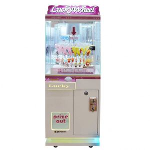 Máquina de grúa recreativa de nuevo diseño, juguetes de peluche, cápsulas de dulces, caja de regalo, sistema de pago con tarjeta de efectivo y QR, mini máquina de garras - Product Image 3