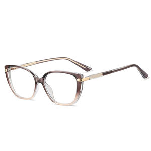 82278 Cat-Eye TR90フレーム新しい超軽量メガネ工場シンプルで多彩な女性用CPプラグインアンチブルーライトメガネフレーム - Product Image 4