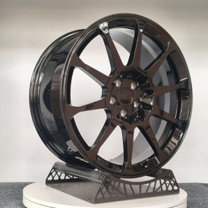 Mingyue 20 21 22 pouces flux formant roue de voiture de tourisme noire adaptée pour Audi A3 A4 A5 A6 A7 <span class=keywords><strong>A8</strong></span> TT S4 S5 S6 S7 S8 RS6 RS4 - Product Image 1