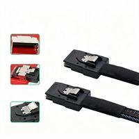 Adaptateur MINIS SAS 36 broches vers 36 broches, indice de protection IP66, longueur 1 m, conducteur en cuivre étamé 36 V pour connexion interne de serveur