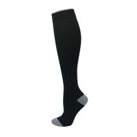 Chaussettes de compression graduée - Chaussettes élastiques longues pour mollets, idéales pour la course à pied et le fitness, pour une mise en forme des jambes